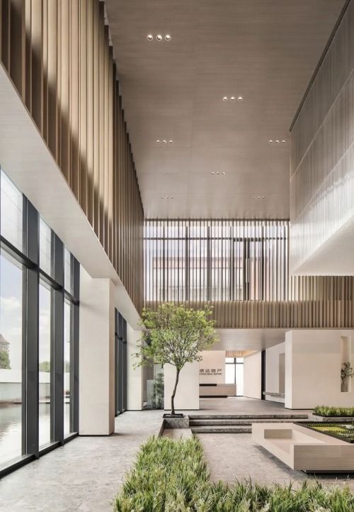 Proiect de design interior pentru Spații publice