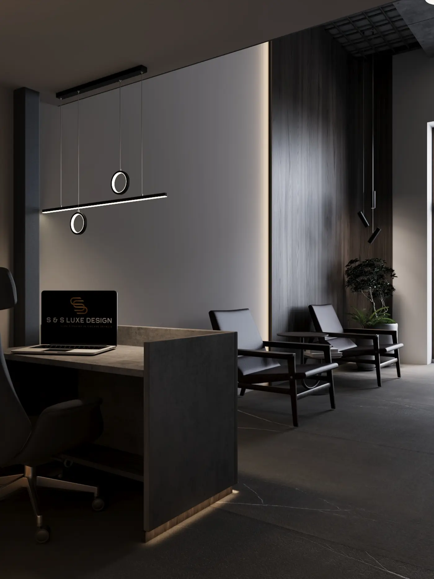 Design interior birouri — spațiu de lucru modern și funcțional