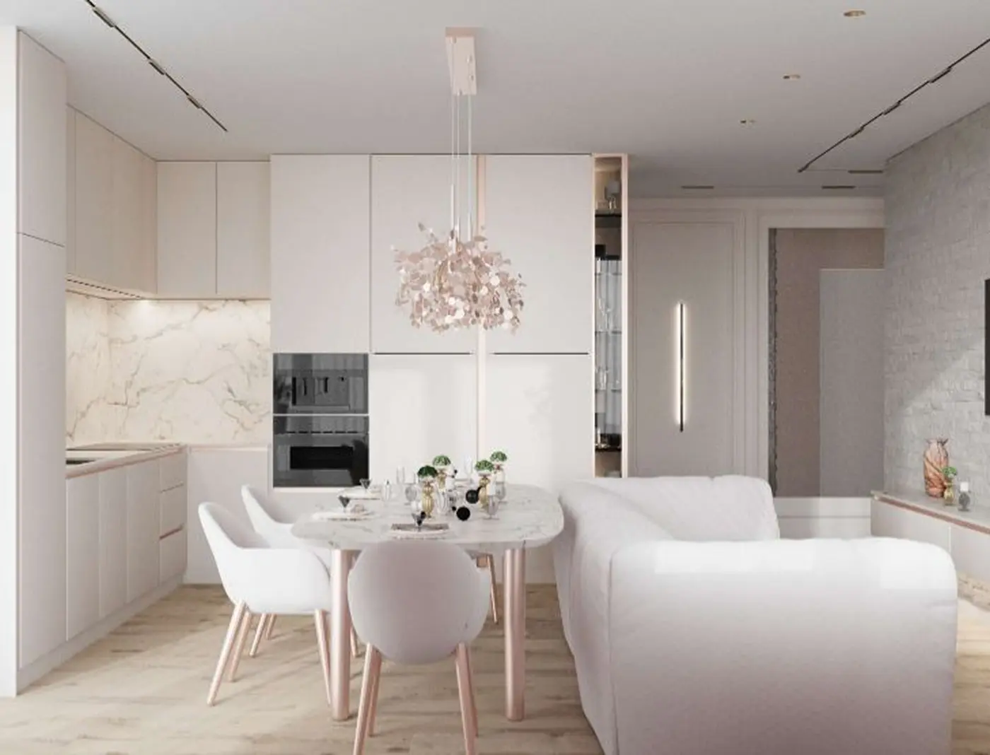 Design interior apartamente și penthouse-uri — lux și exclusivitate în fiecare detaliu