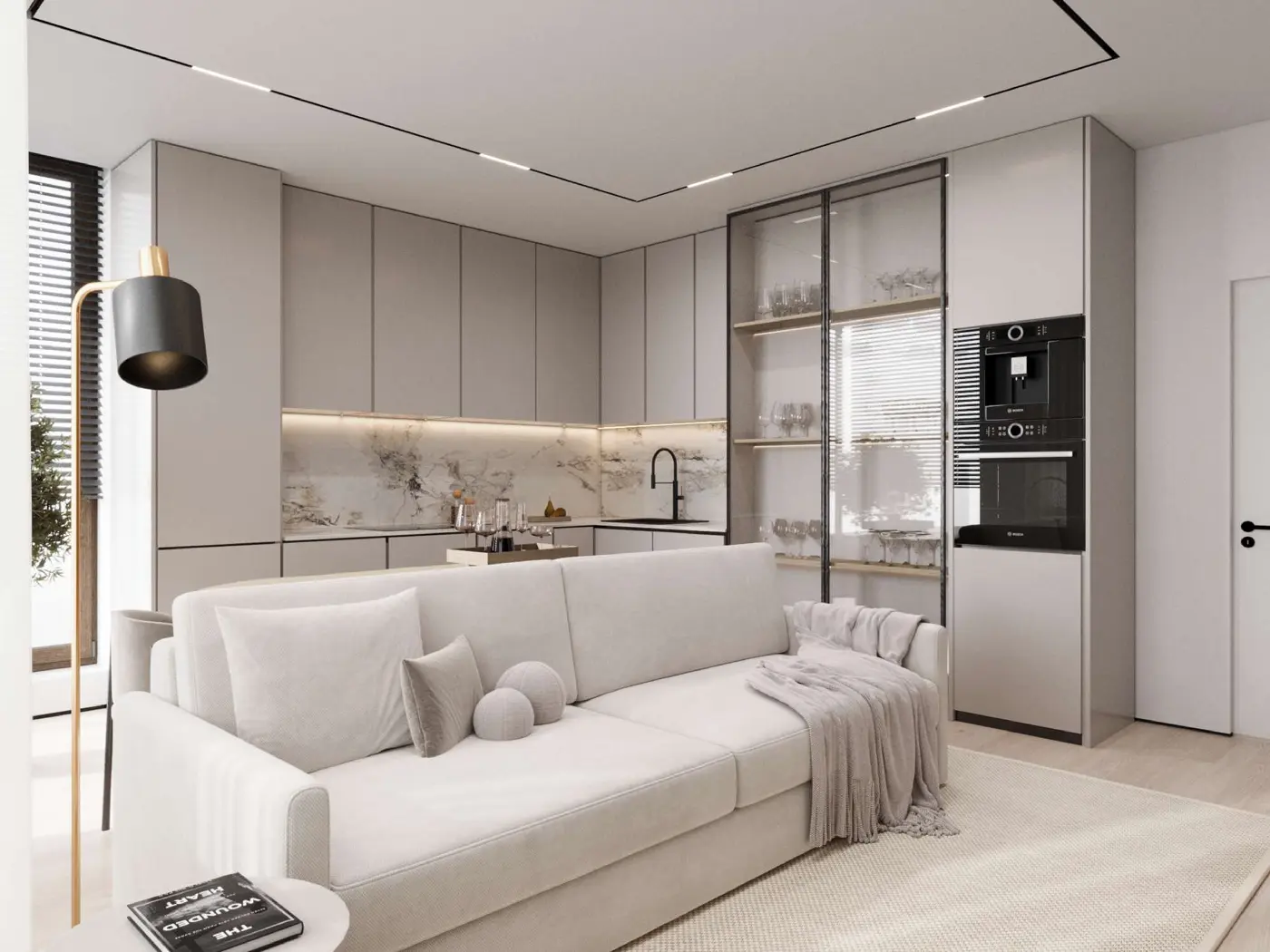 Design interior apartamente și penthouse-uri — lux și exclusivitate în fiecare detaliu