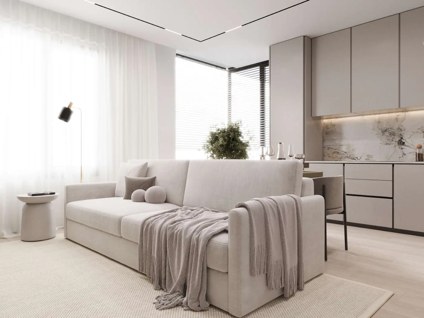 Design interior apartamente și penthouse-uri — lux și exclusivitate în fiecare detaliu