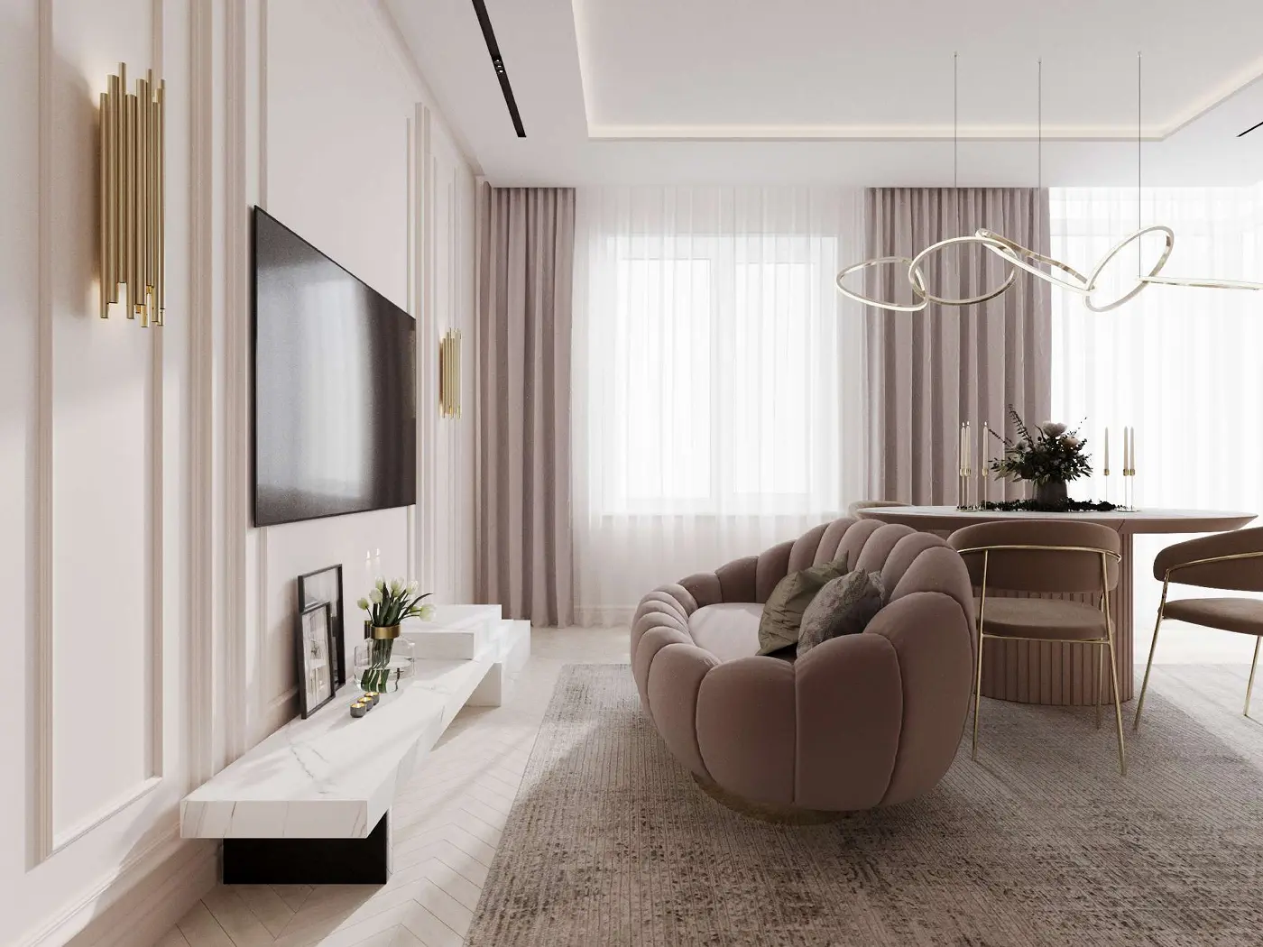 Design interior apartamente — stil și confort la cheie