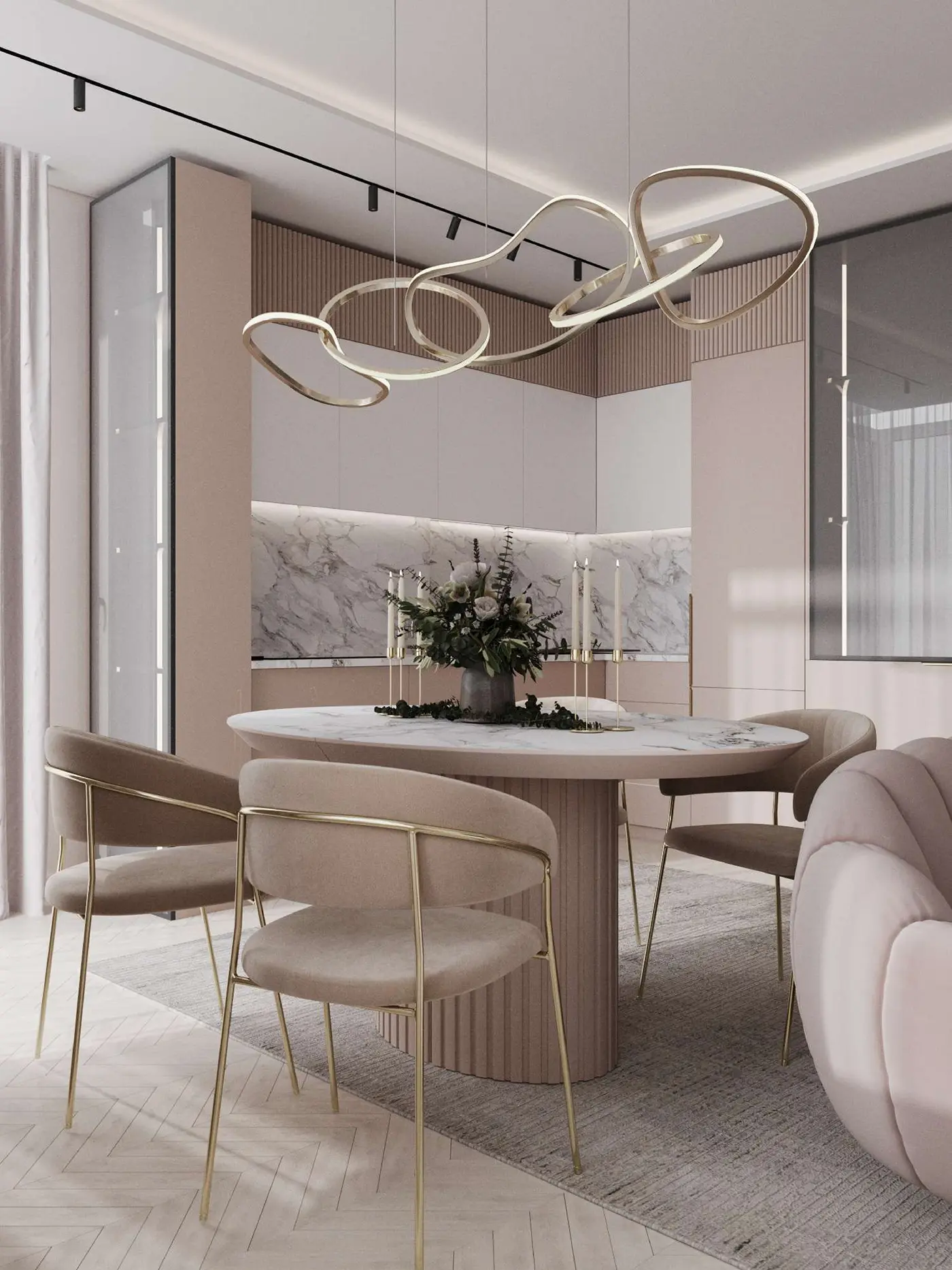 Design interior apartamente și penthouse-uri — lux și exclusivitate în fiecare detaliu