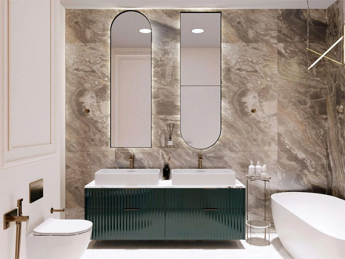 Design interior apartamente și penthouse-uri — lux și exclusivitate în fiecare detaliu