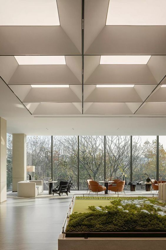 Proiect de design interior pentru Spații publice