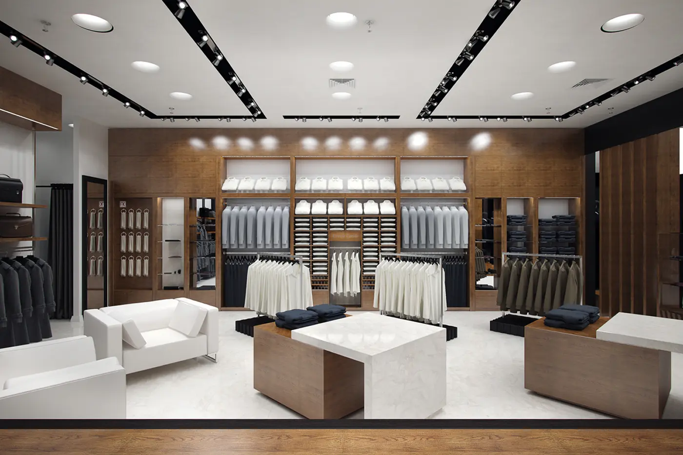 Design interior boutique-uri — un interior care vinde