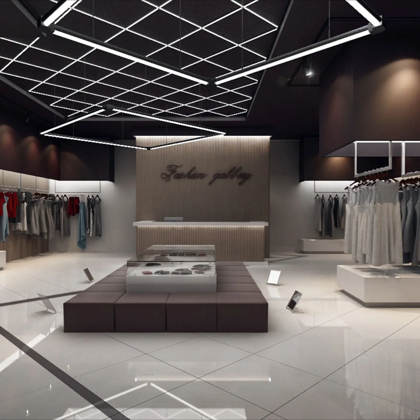 Design interior boutique-uri — un interior care vinde