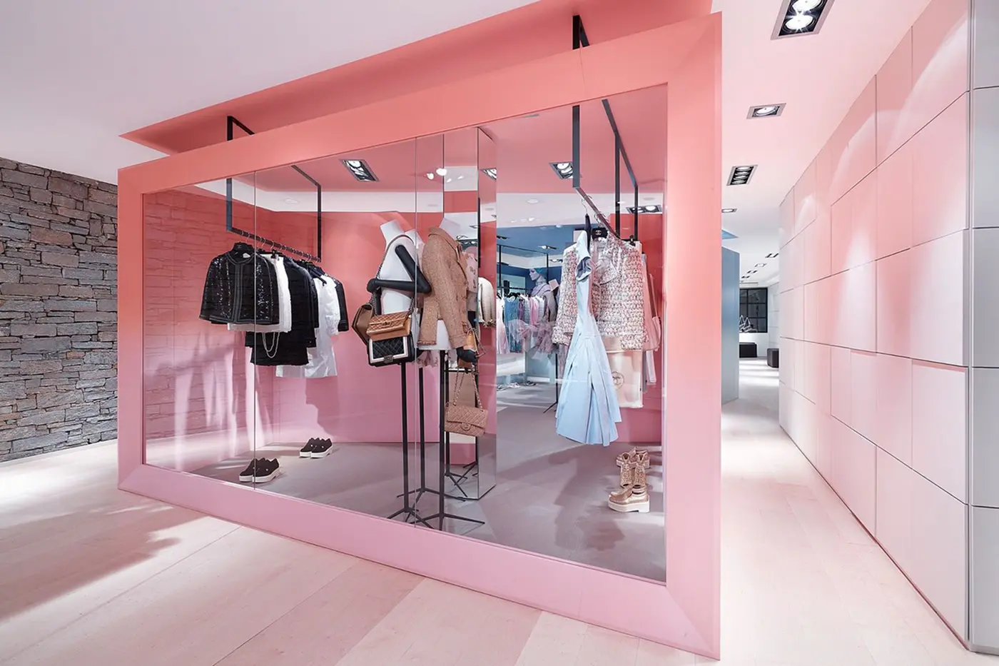 Design interior boutique-uri — un interior care vinde