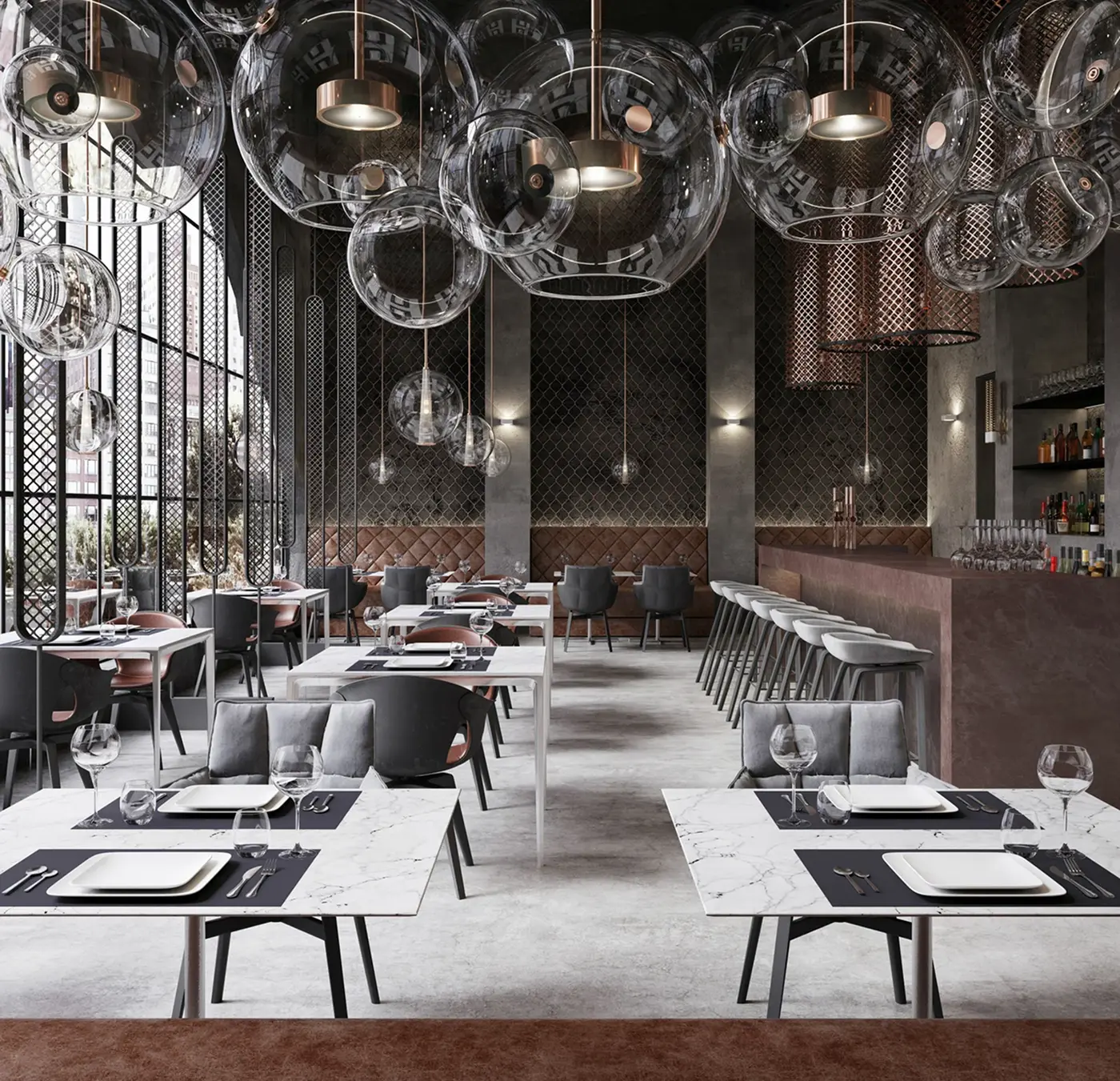 Design interior restaurante — o atmosferă care atrage oaspeții