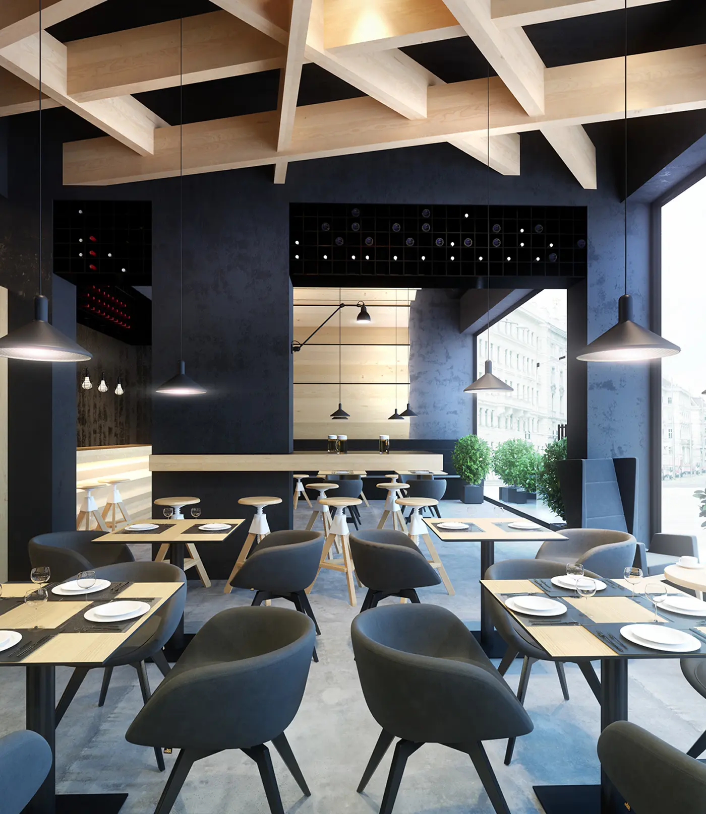 Design interior restaurante — o atmosferă care atrage oaspeții