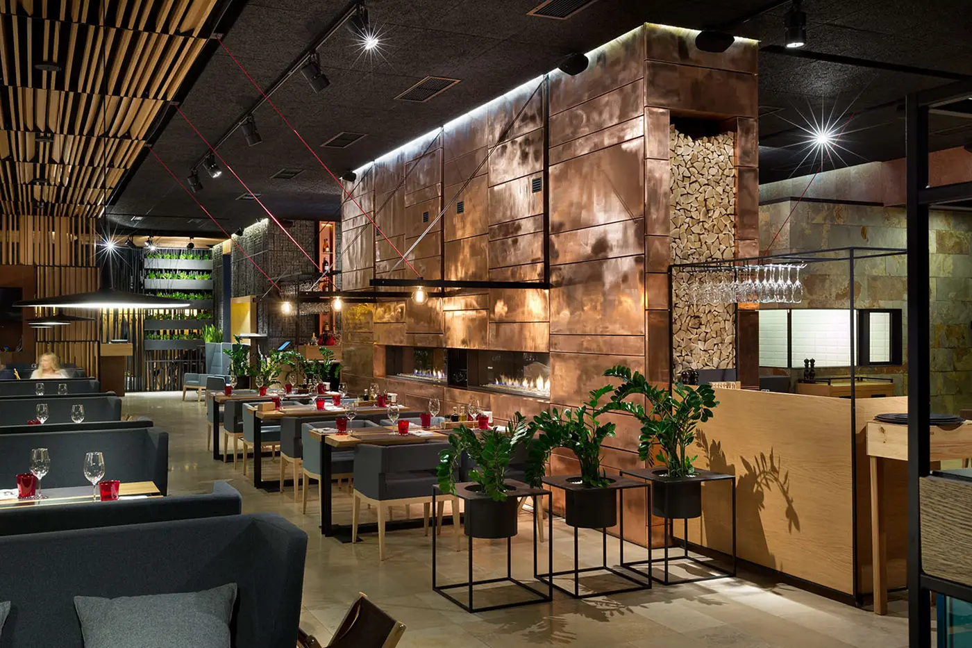 Design interior restaurante — o atmosferă care atrage oaspeții