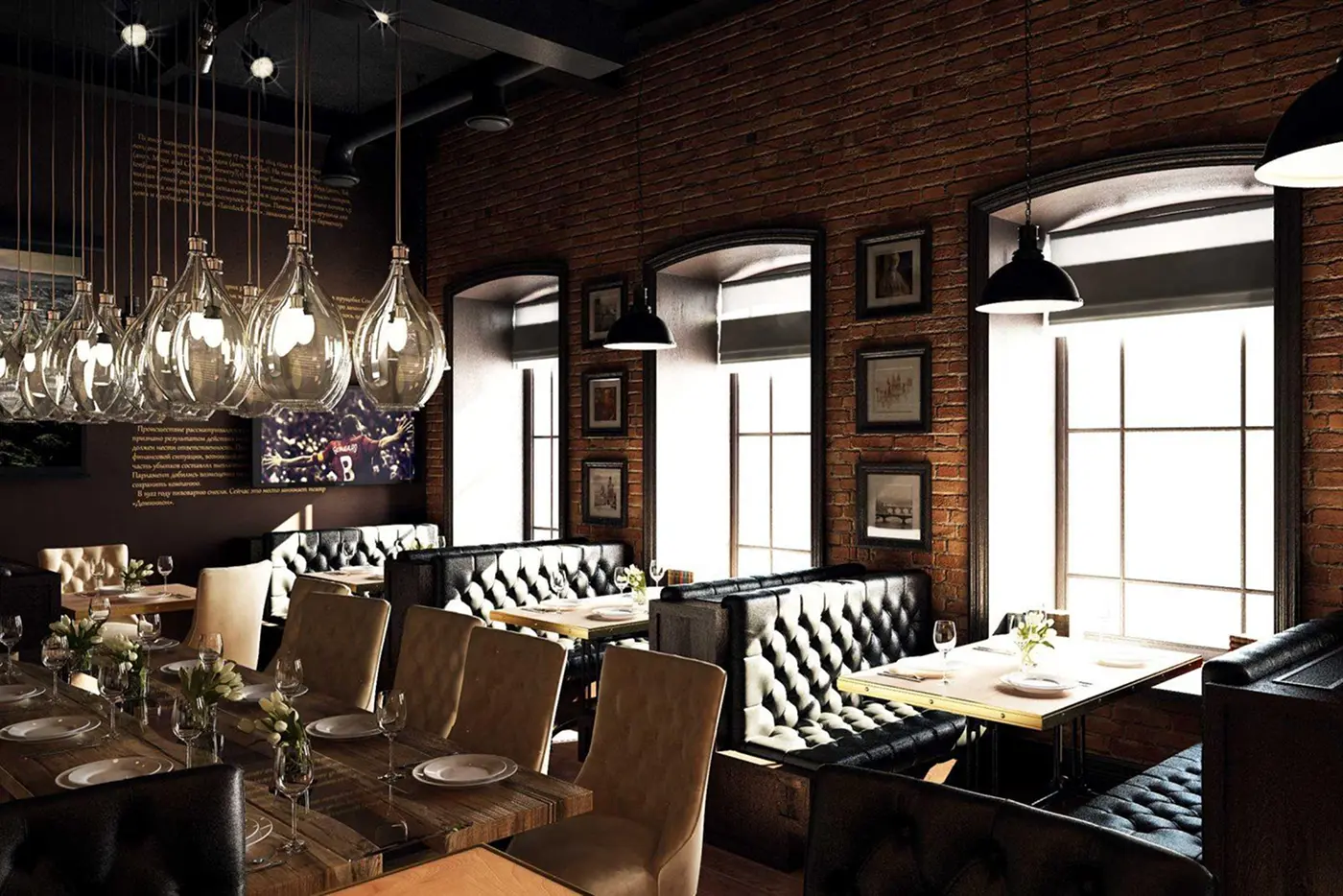 Design interior restaurante — o atmosferă care atrage oaspeții