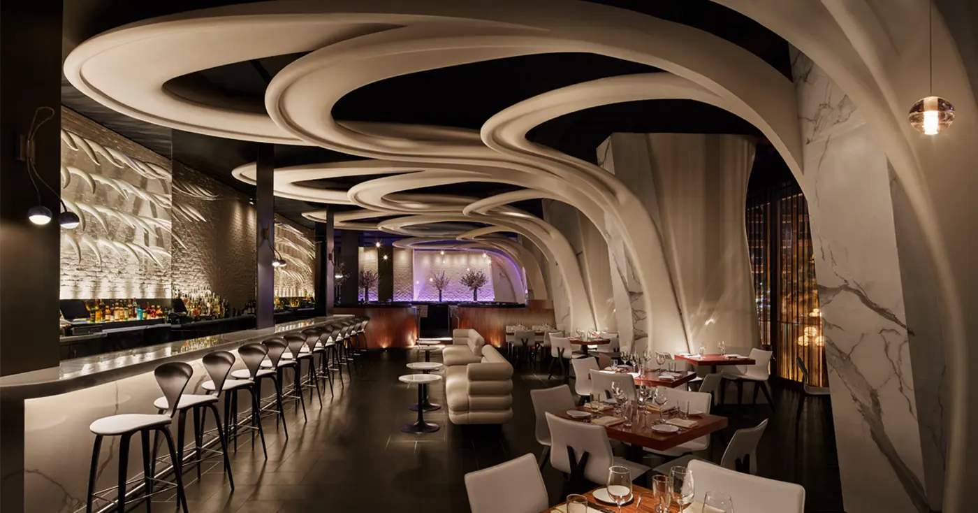 Design interior restaurante — o atmosferă care atrage oaspeții