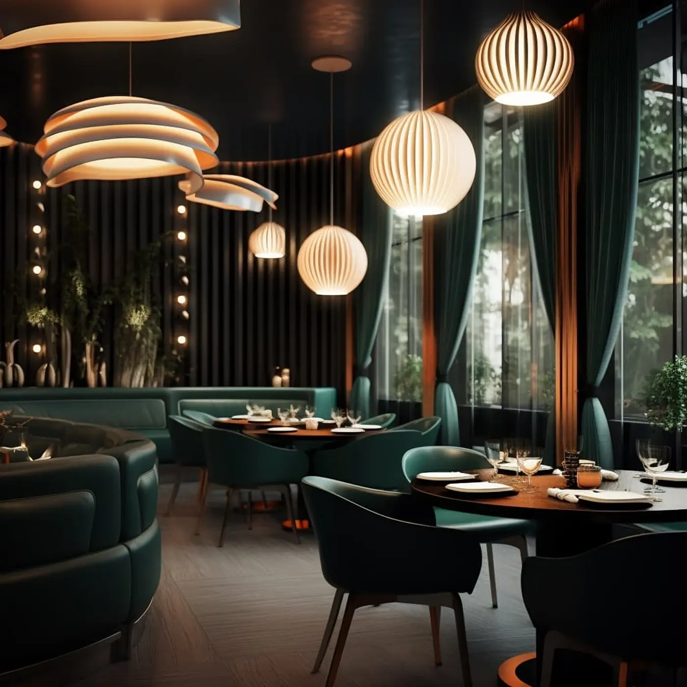 Design interior restaurante — o atmosferă care atrage oaspeții